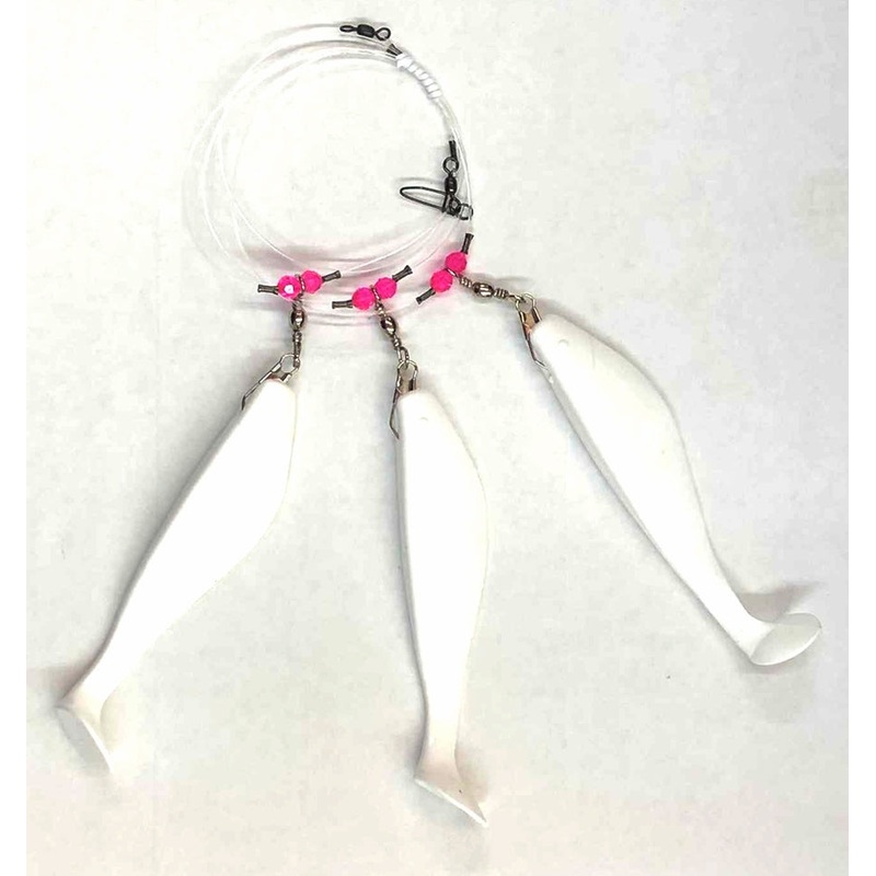 Blue Water Candy Shad Teaser Chain, 6", 3oz