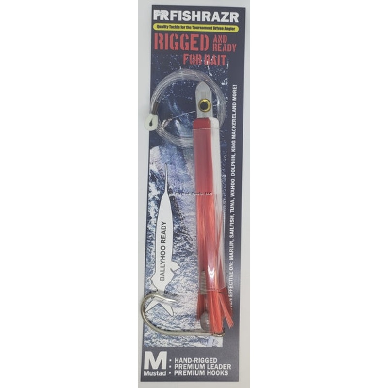 Fish Razr 6.5" Chrome Flat Rigged Bally