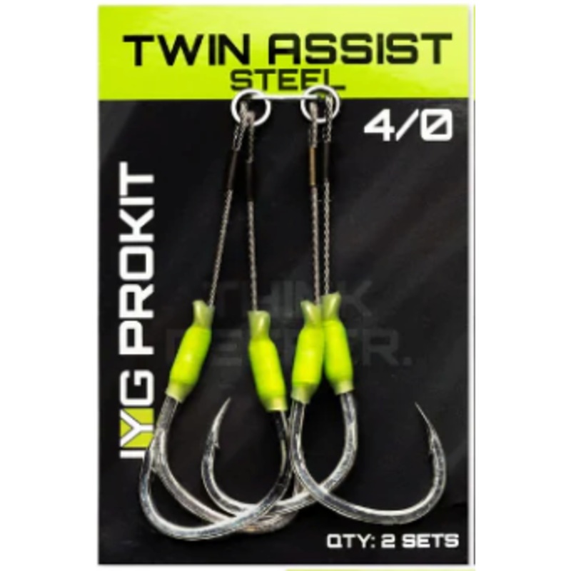 Jyg Pro Twin Assist Steel 4/0 Steel