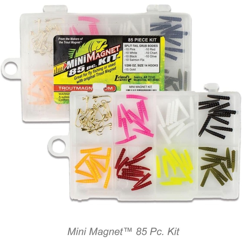 Leland's Lures Trout Magnet 85 Piece Mini Magnet Kit