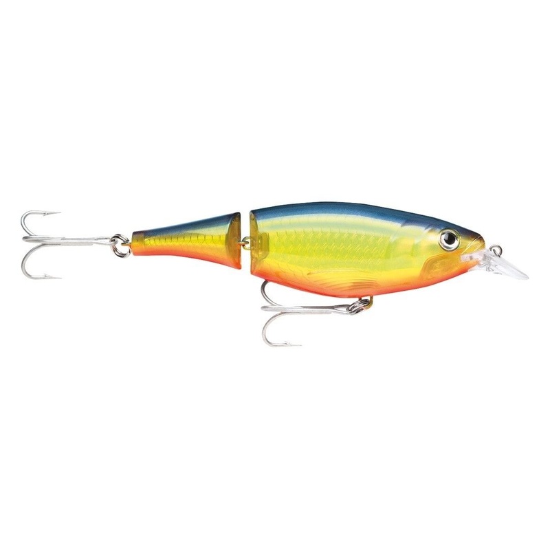 Rapala Jointed X-Rap SHAD XJS-13 Suspending Jerkbait Lure HOT STEEL