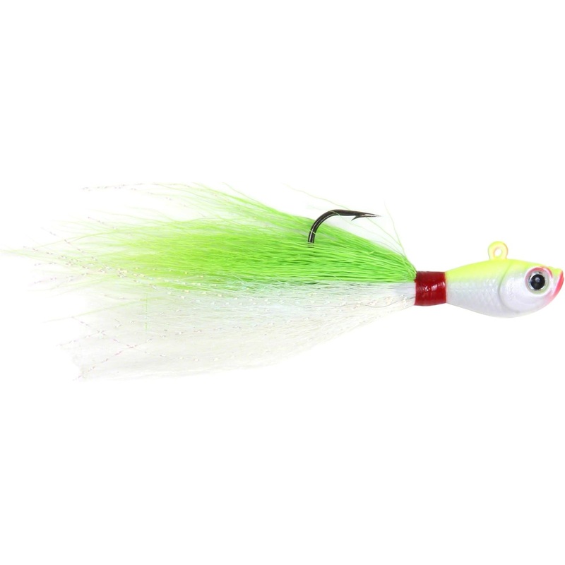 Sea Striker Bucktail Jig Holographic Eyes
