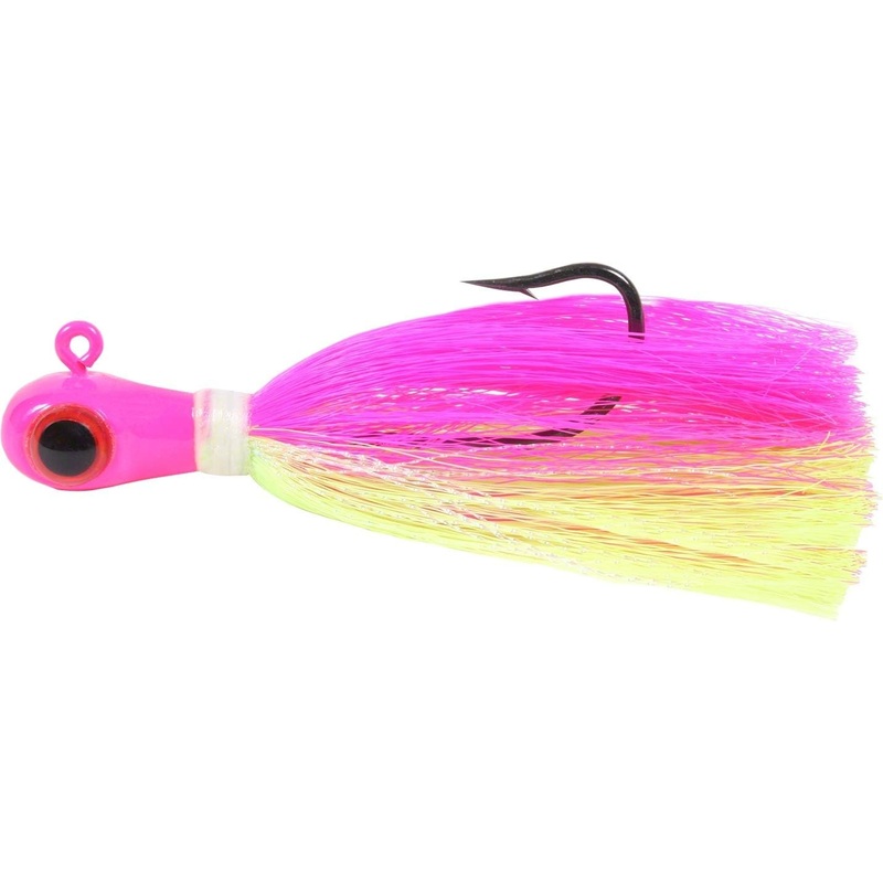 Sea Striker Bugeye Jig, 4 oz, Electric Chicken