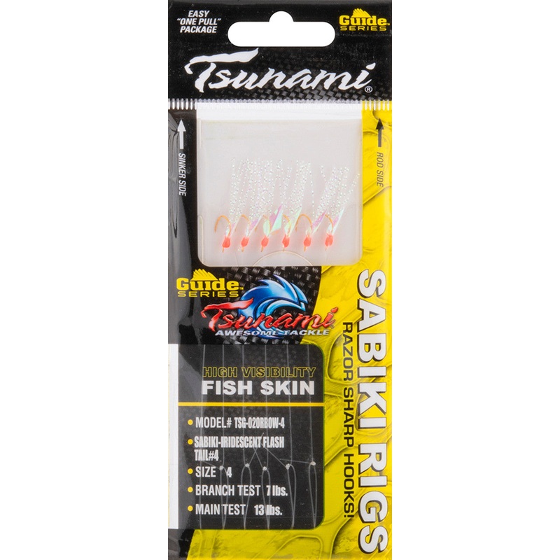 Tsunami Guide Series Flash Tail Sabiki Rig