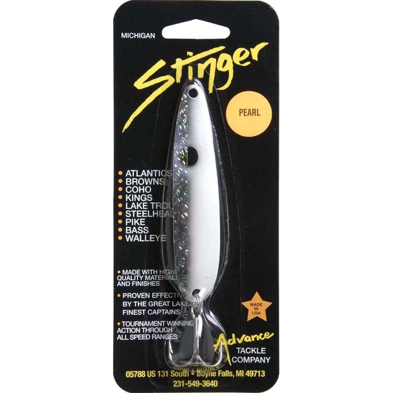 Advance Tackle Stinger, Dirty White Boy, 3 3/4"