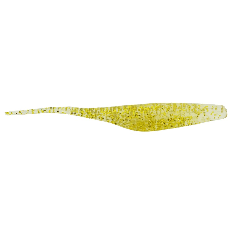 Bass Assassin Saltwater Shad Assassin Swimbait, 5", 8pk, Clear