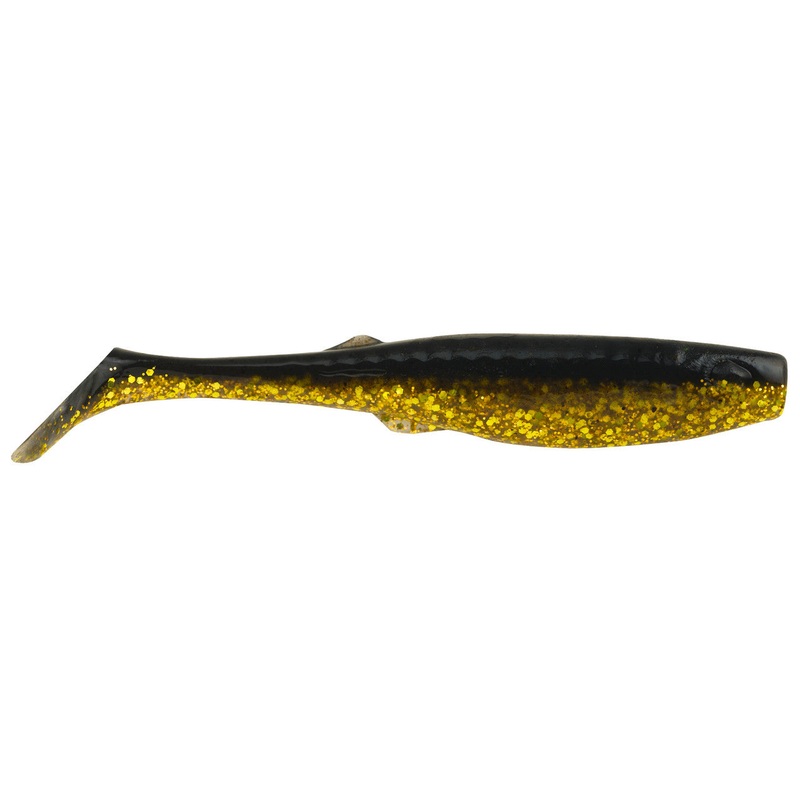 Berkley Gulp! Alive! Paddleshad, 3", Half Pint, Black Gold