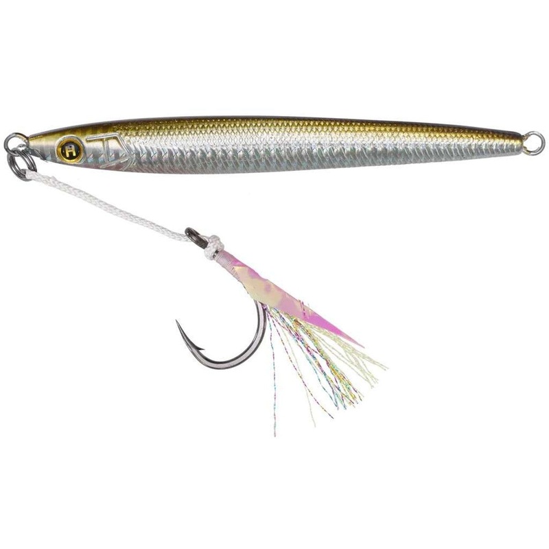 Hogy Sand Eel Jig with Teaser Assist Hook (3.5oz-8.5oz, Assorted Colors)