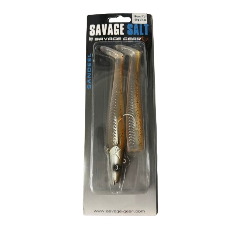 Savage Gear Savage Salt Sandeel 180, Green Eye 7 1/2", 3 1/2oz