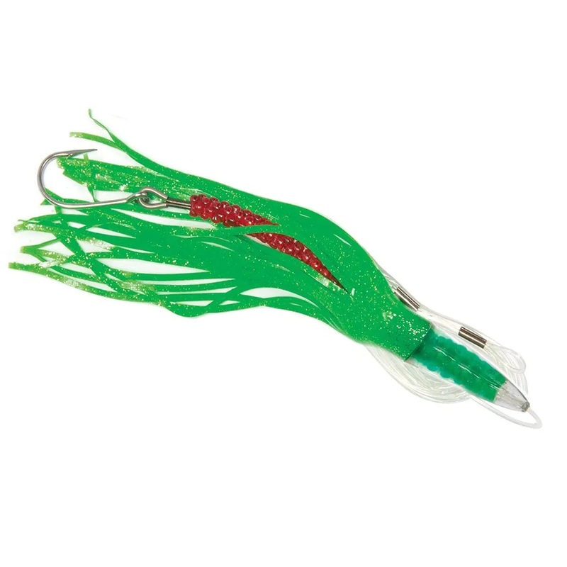 Sea Striker Green Machine, 9" Lure, Rigged