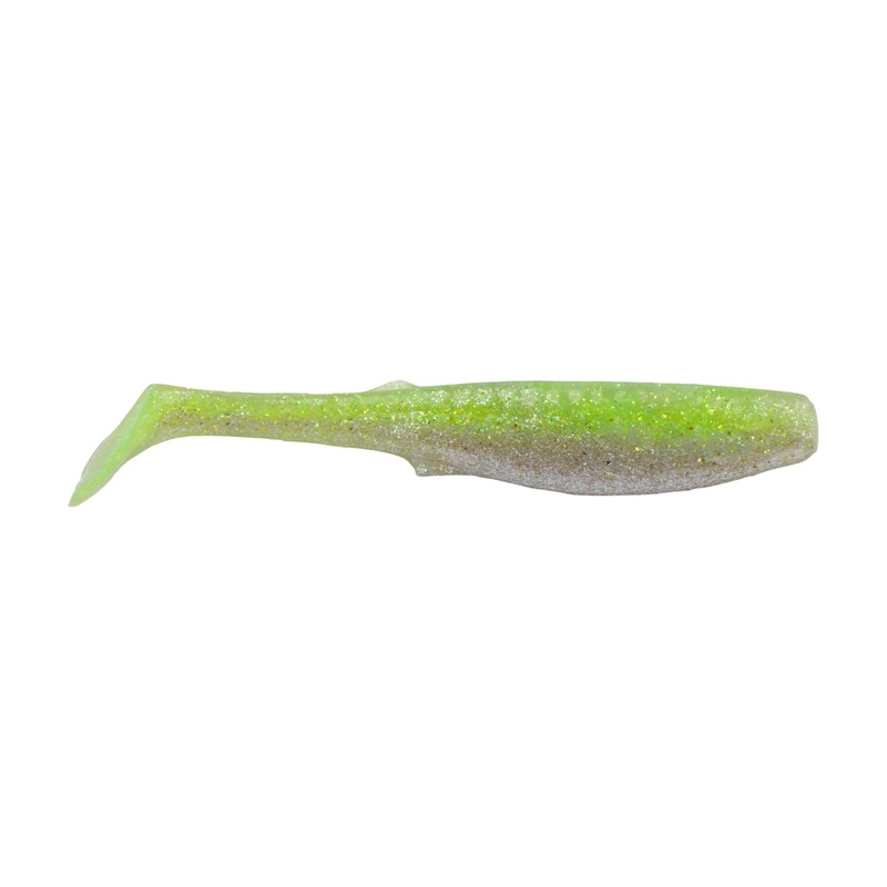 Berkley Gulp! Saltwater Paddleshad Soft Bait Key Lime 3"
