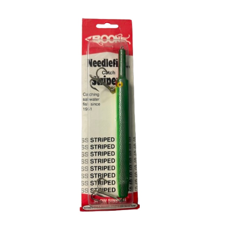 Boone 7200 Series 7" Needlefish, Green