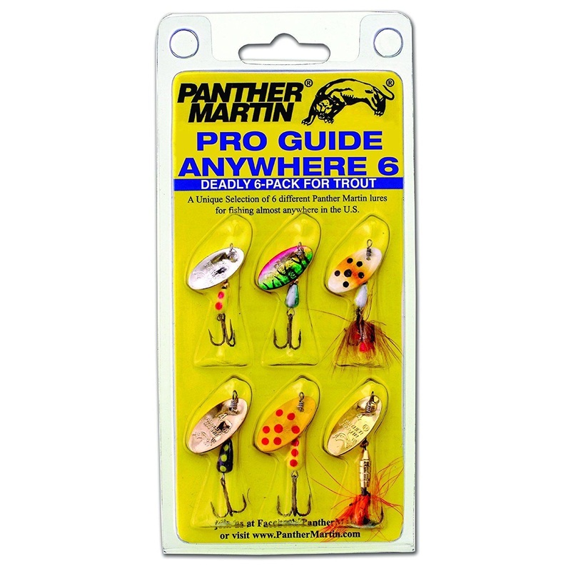Panther Martin AW6 Best of the Best Kit. Anywhere Pro Guide Trout Spinner Lures