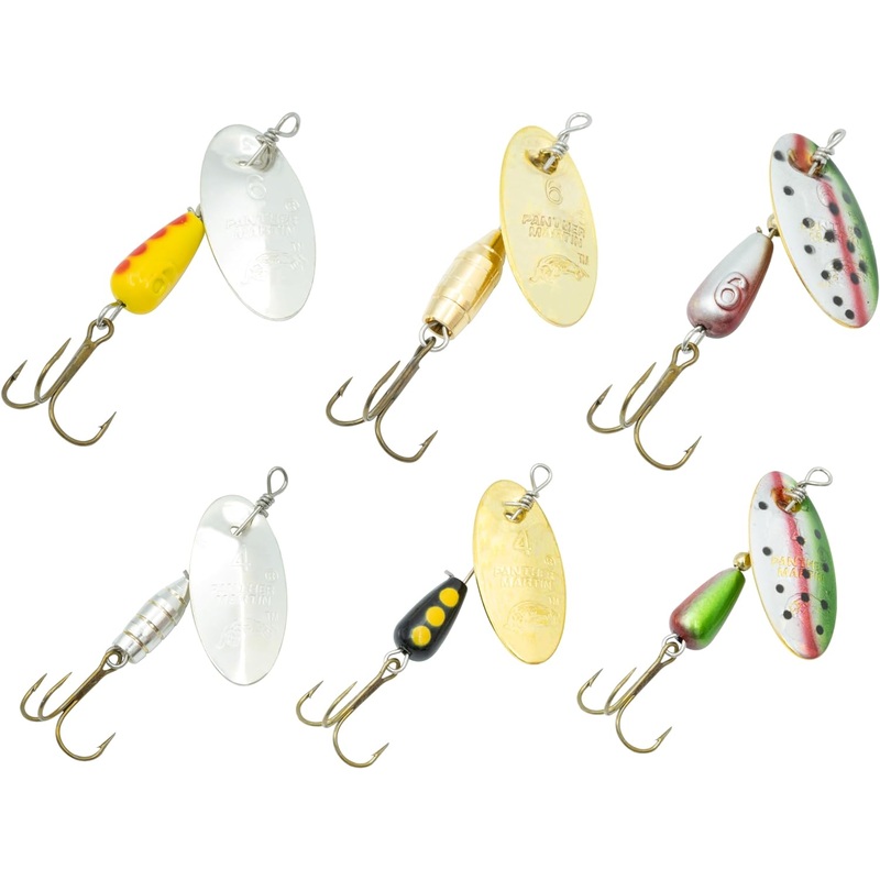 Panther Martin Best Of The West Spinner Kit, Pack of 6