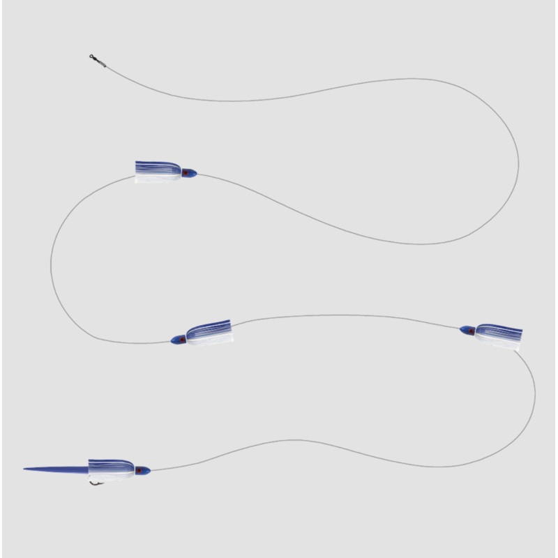 WolfPack Tackle Ahi Head Chain Pre-Rigged 5.5oz