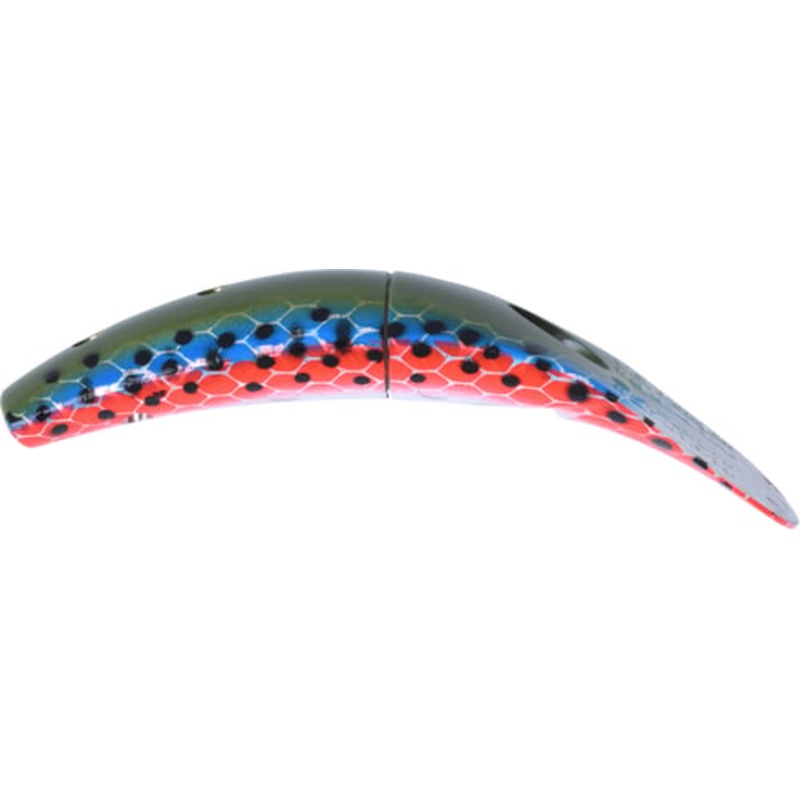 Yakima Bait Spinfish Trolling Plug w/Bait Scent Chamber, 3"