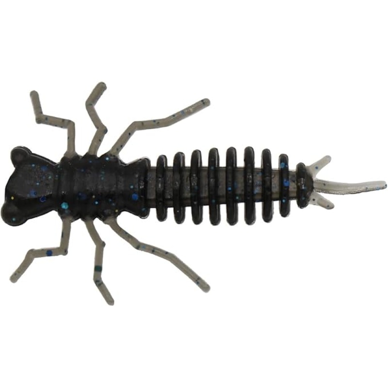 Eurotackle Mirco Finesse Anisoptera, 1.5", Black, 8/pack