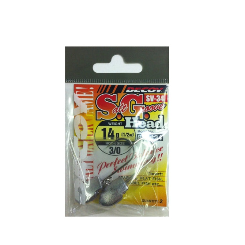 Decoy Jig Head SV-34 S.G.Head  #3/0-1/2oz