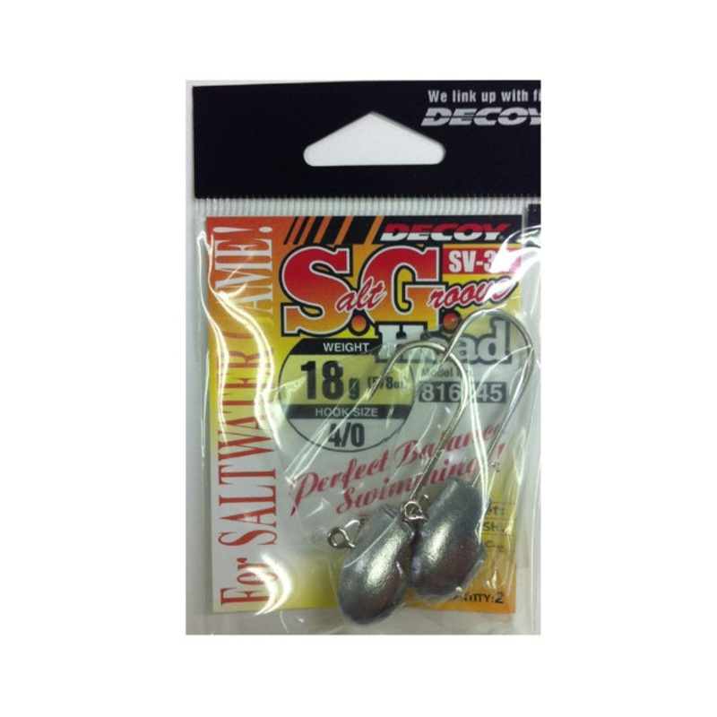 Decoy Jig Head SV-34 S.G.Head  #4/0-5/8oz