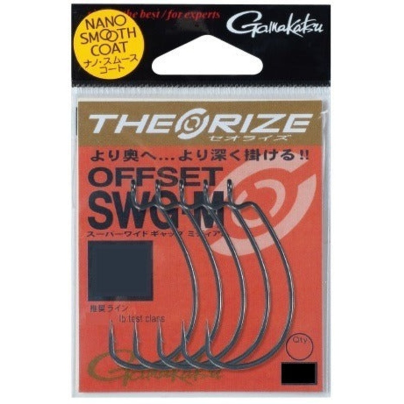 Gamakatsu Theorize Offset SWG-M [Nano smooth coat] #2/0