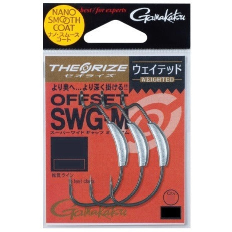 Gamakatsu Theorize SWG-M Weighted [Nano smooth coat] #5/0-3.5g