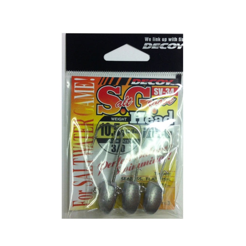 Decoy Jig Head SV-34 S.G.Head  #3/0-3/8oz