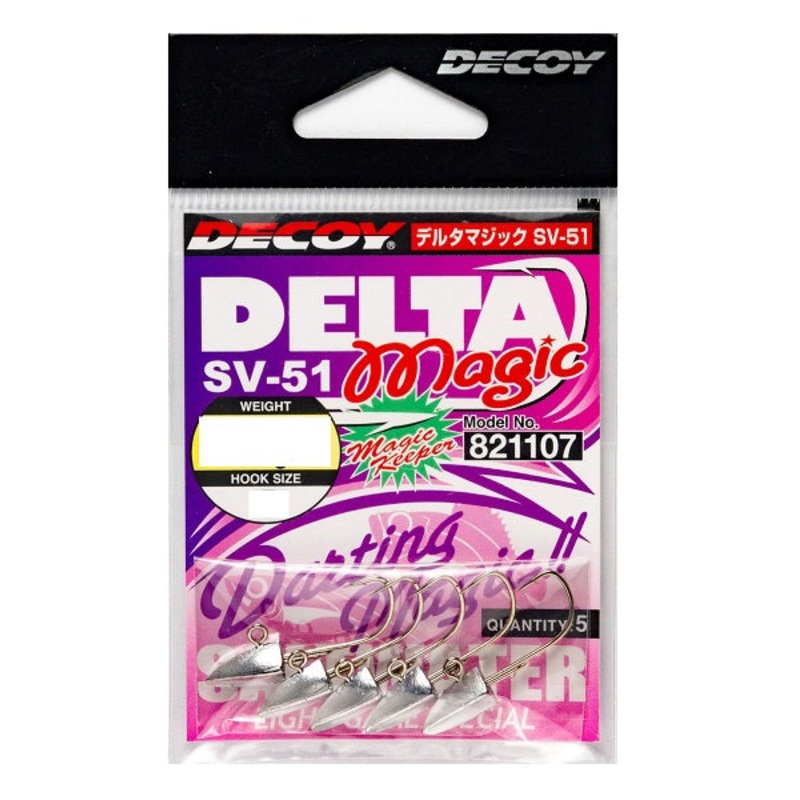 Decoy Jig Head SV-51 Delta Magic #6-1/32oz