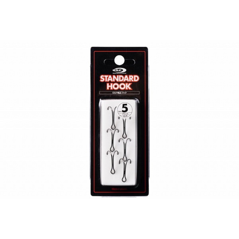 O.S.P Triple Hook Standard Hook Double Black #5