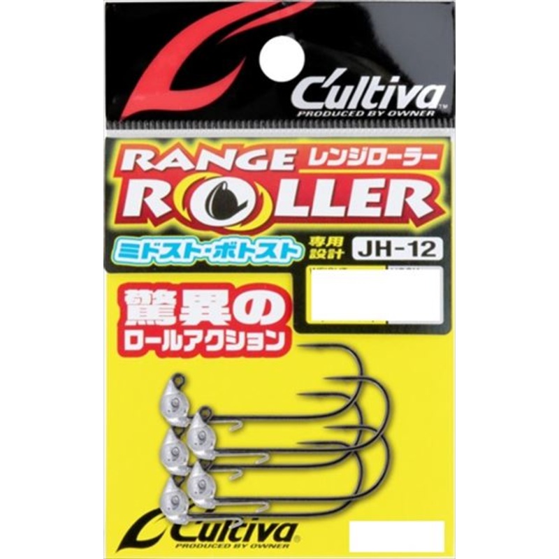Owner C'ultiva Jig Head JH-12 Range Roller 0.9g-#1/0