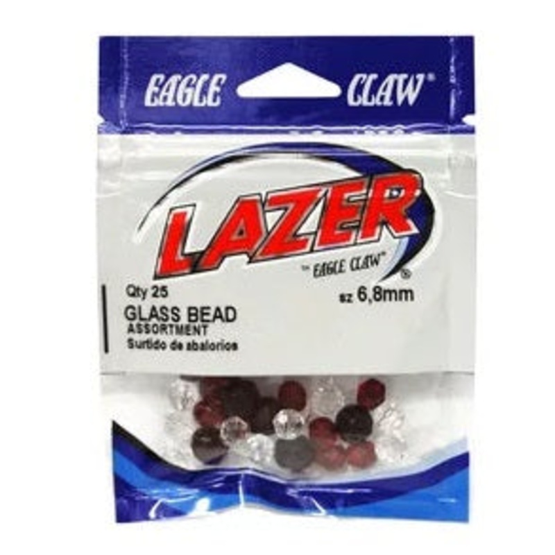 Eagle Claw Glass Bead Assortment 25ct