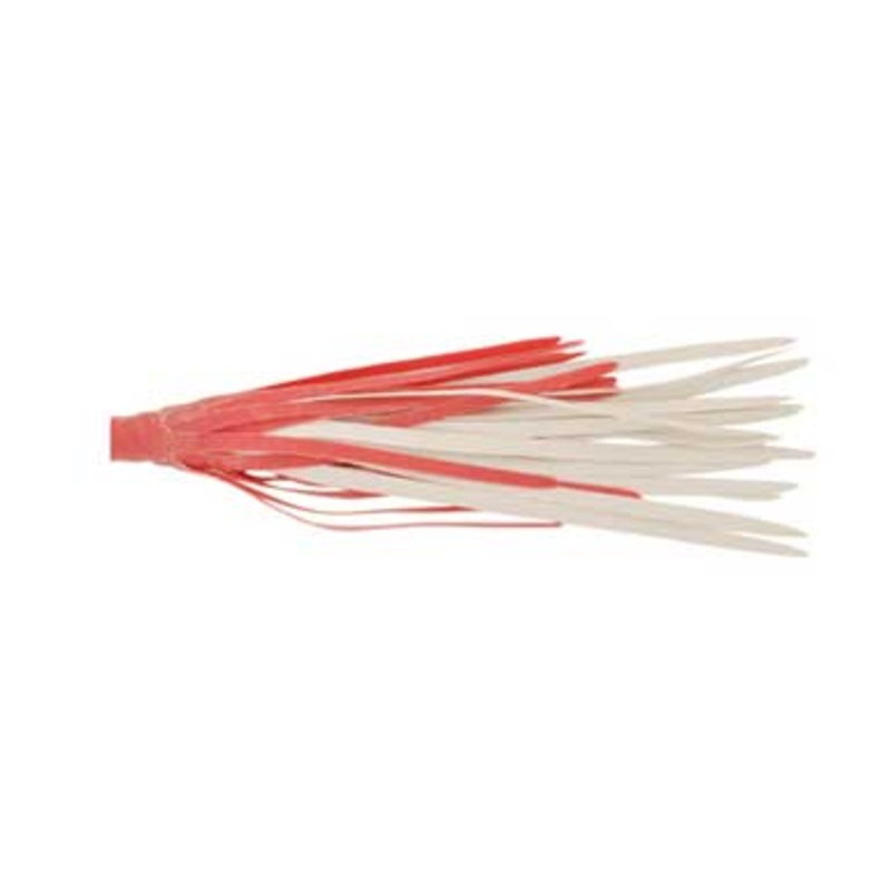 H&H Rubber Skirts Large 3ct Red/White