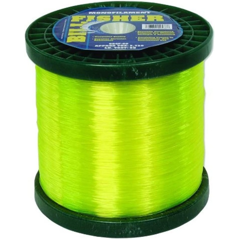Billfisher Bulk Mono Spools Fluorescent Yellow