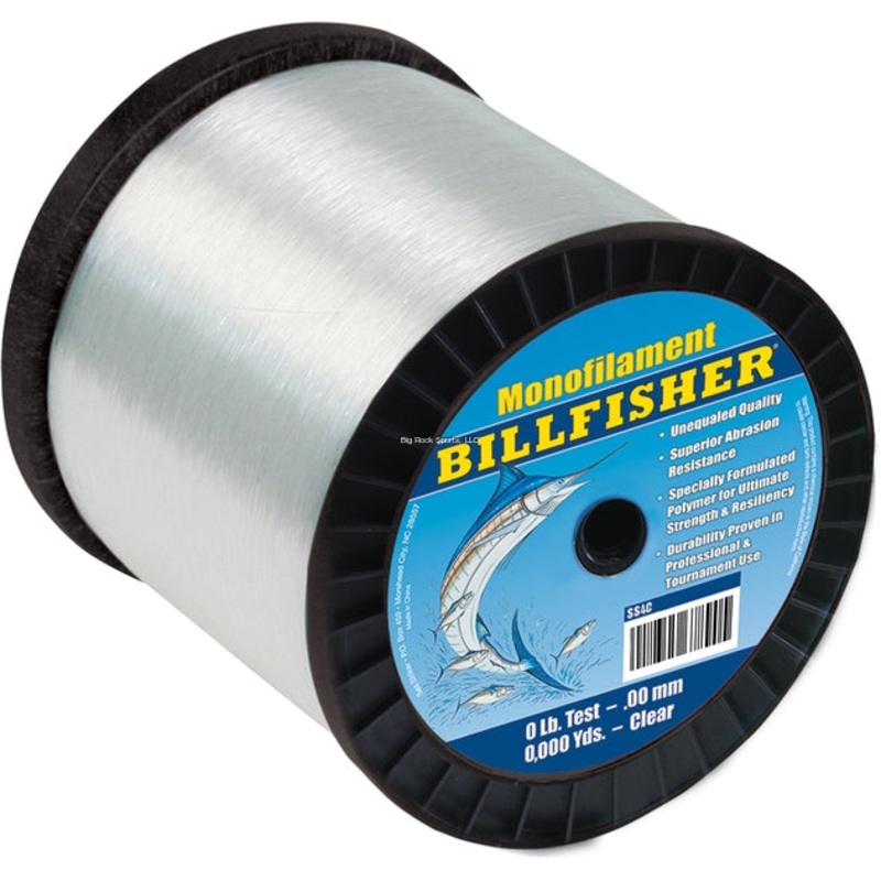 Billfisher Bulk Monofilament Line, 4lb Spool