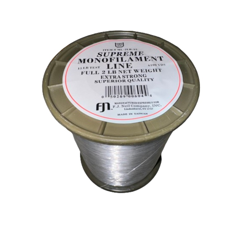 F.J Neil Monofilament Line 2lb Spool, Clear