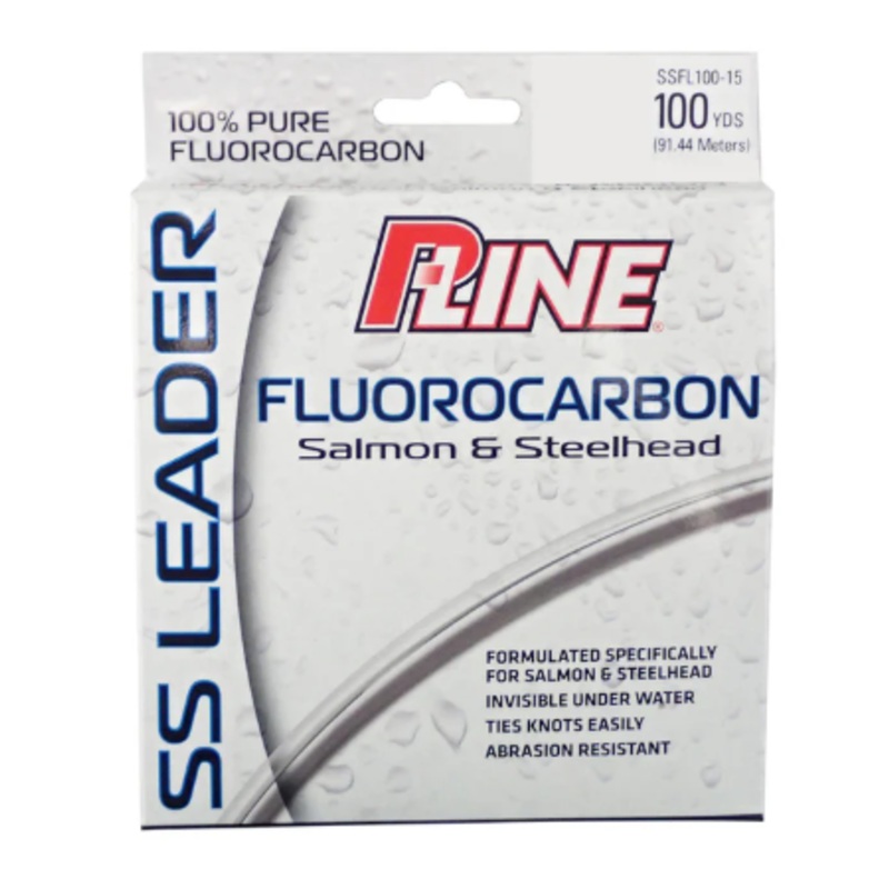 P-Line Salmon-Steelhead Fluorocarbon Leader 8lb 100yd