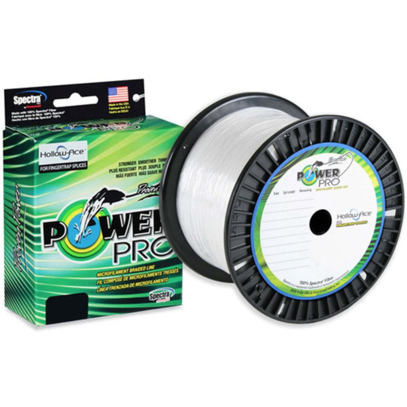 PowerPro Hollow Ace Fishing Line (80lb-130lb, 1500yd, Blue, White, Yellow)