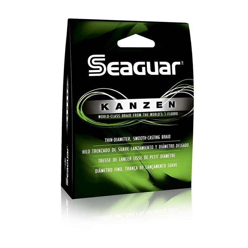 Seaguar Kanzen Braid Fishing Line, 50lb, 150yd Spool, Green