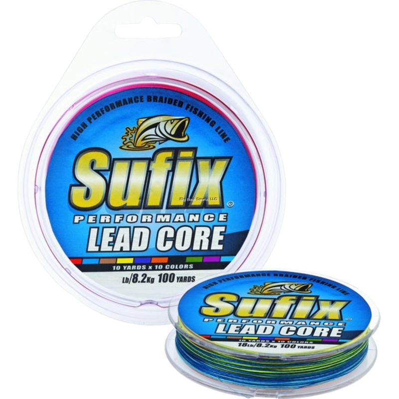 Sufix Performance Lead Core Metered 100Yd 36 Lb