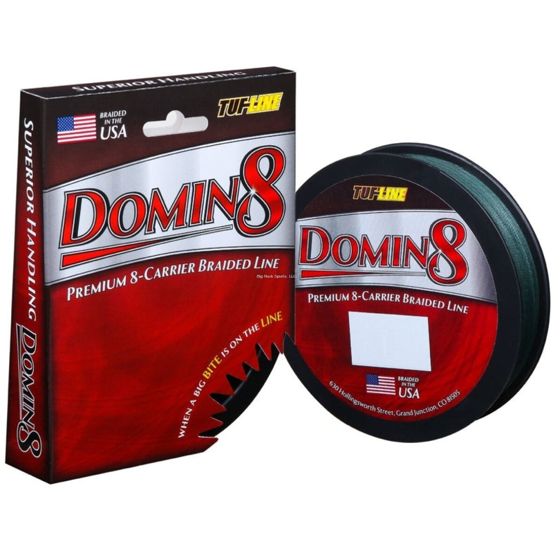 Tuf-Line DOMIN8 Braided Fishing Line 8-Carrier