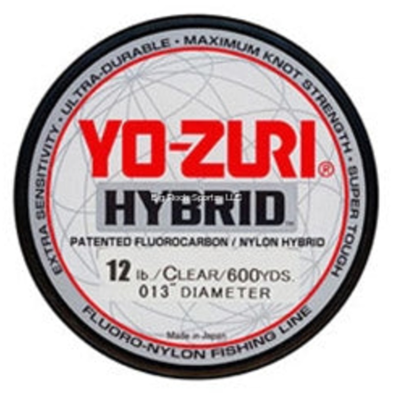 Yo-Zuri Hybrid Fluorocarbon Main Line Fishing Line