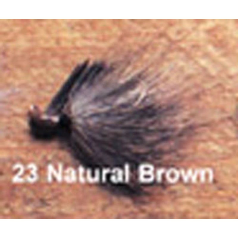 Arkie 1/4 Bucktail 6/cd Natural Brown