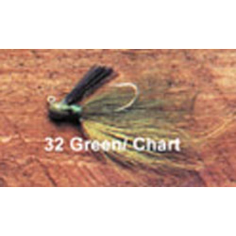 Arkie 1/4 Bucktail 6/cd Orange/Yellow
