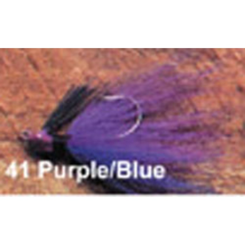 Arkie 1/4 Bucktail 6/cd Purple/Blue