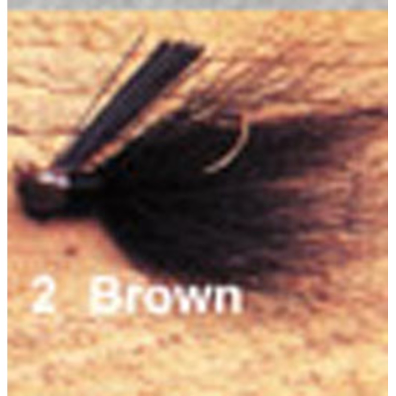 Arkie 3/8 Bucktail 6/cd Brown