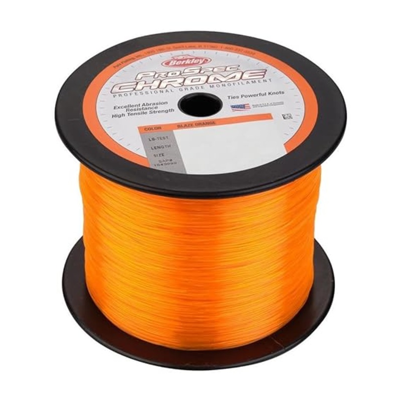 Berkley Pro Spec Chrome 50lb, 3000yd, Blaze Orange