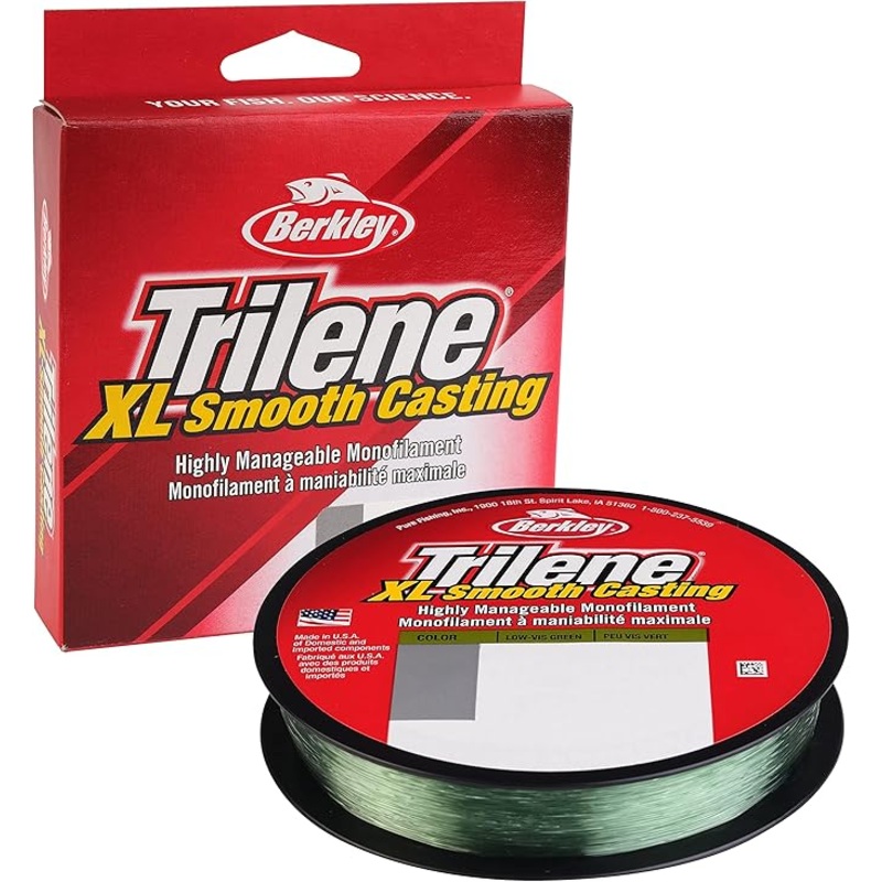 Berkley Trilene XL Mono Filler Spool 6lb 330yd Low-Vis Green
