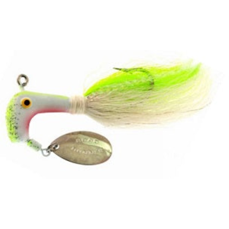 Blakemore Saltwater Head 1oz 2ct White/Chartreuse
