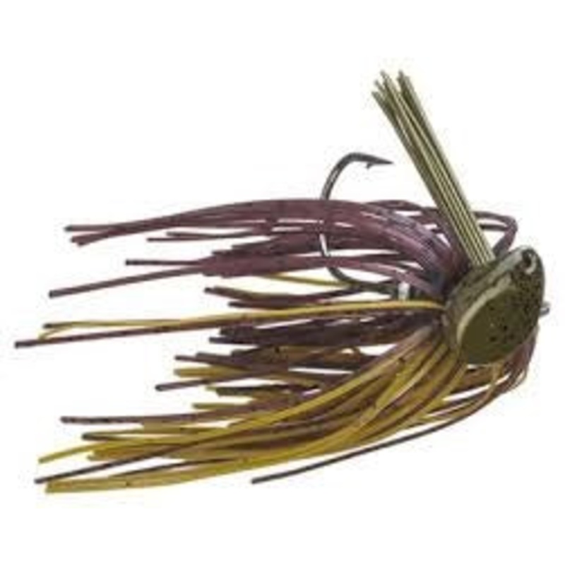 Buckeye Flat Top Finesse Jig 1/2oz Green Pumpkin