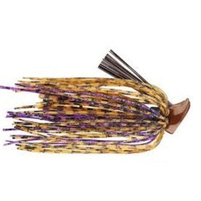 Buckeye Flat Top Finesse Jig 1/4oz Peanut Butter & Jelly