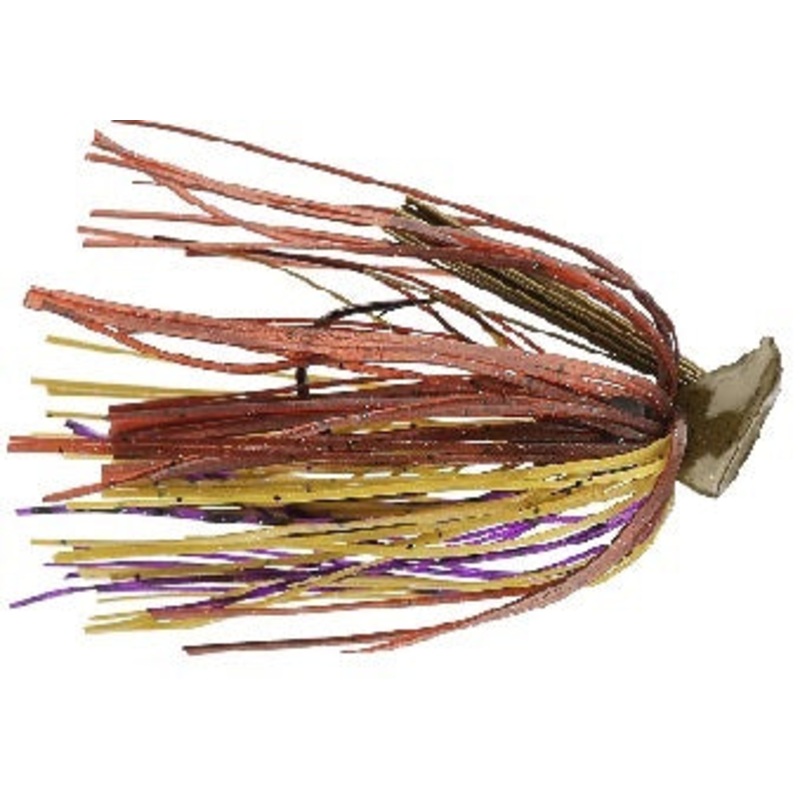 Buckeye Flat Top Finesse Jig 1/4oz Purple Pumpkin